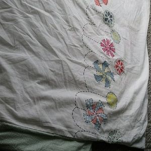 IKEA Floral Pinwheel Toddler Duvet and Cover